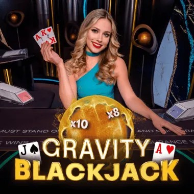Gravity Blackjack logo by ICONIC21 Monro Casino